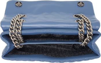 Large Brixton Lock Leather Shoulder Bag