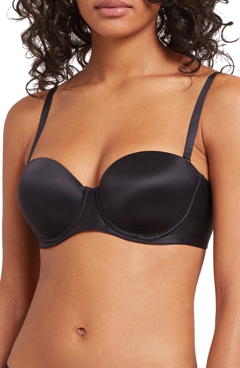 Wolford Sheer Touch Underwire Strapless Bra, Main, color, 