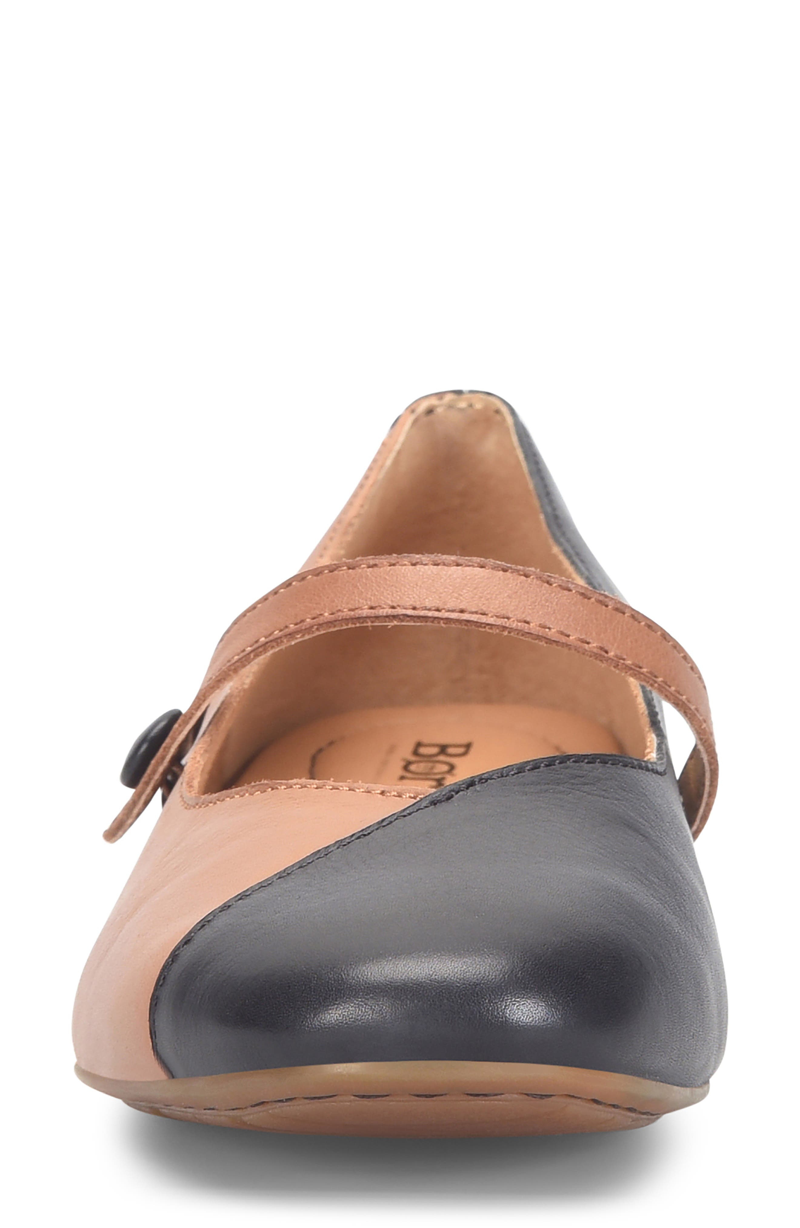 Pandora Mary Jane Flat, Alternate, color, BROWN COMBO