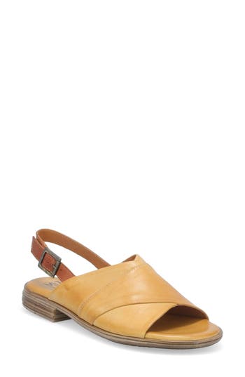Miz Mooz Dorothy Slingback Flat In Almond