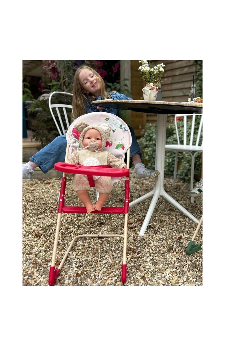 Roma Prams Rhs Doll Highchair, Feeding Tray, Accessory For Dolls, 3+, Alternate, color, Multicolored