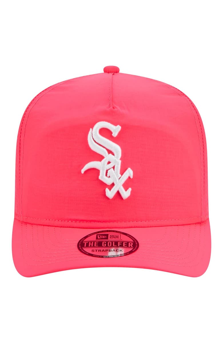 New Era Men's New Era Pink Chicago White Sox Everyday Golfer Adjustable Hat, Alternate, color, Pink