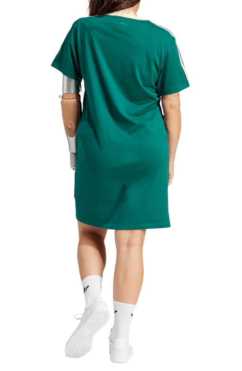 adidas VRCT 3-Stripes T-Shirt Dress, Alternate, color,