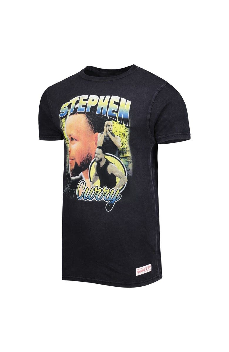 Mitchell & Ness Men's Mitchell & Ness Black Stephen Curry Golden State Warriors 2023 NBA All-Star Game Concert T-Shirt, Alternate, color, 