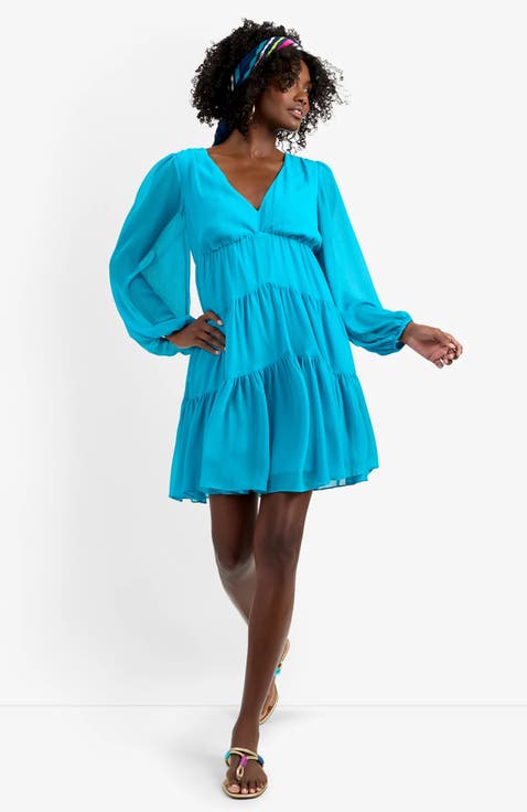 Make Merry Georgette Dress