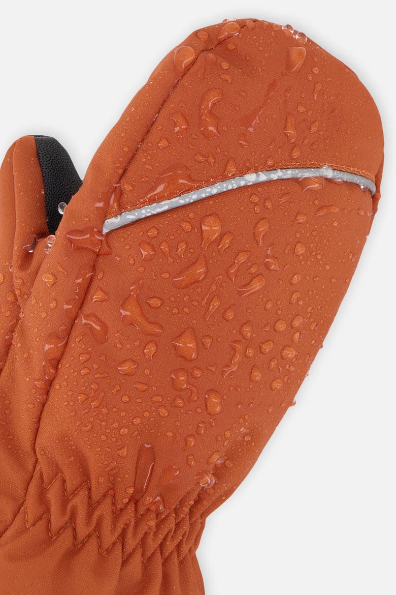 Rubberized Waterproof Play Grip Winter Mittens, Alternate, color, Warm Brown