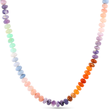 Rainbow Opal Candy Necklace