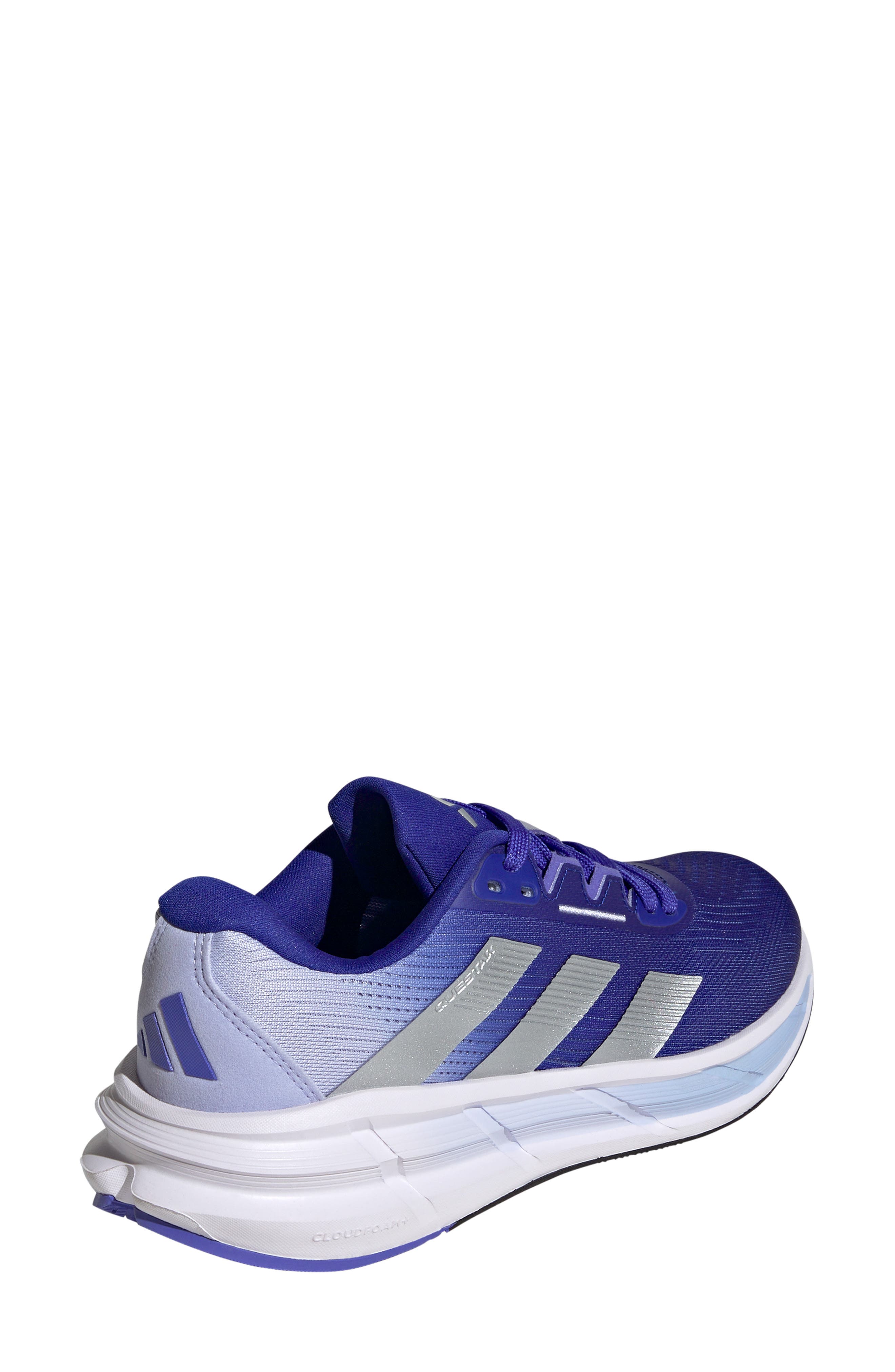 adidas Questar 3 Running Shoe, Alternate, color, Lucid Blue/ Silver/ Violet