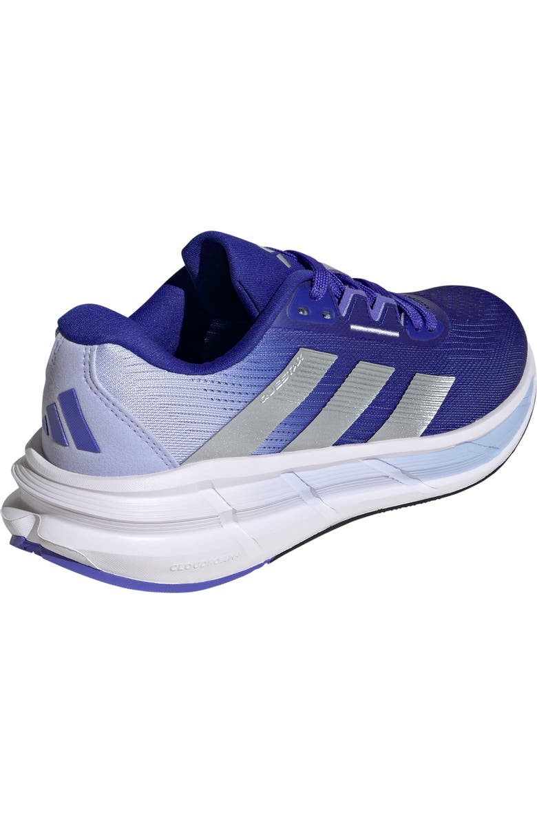 adidas Questar 3 Running Shoe, Alternate, color, Lucid Blue/ Silver/ Violet