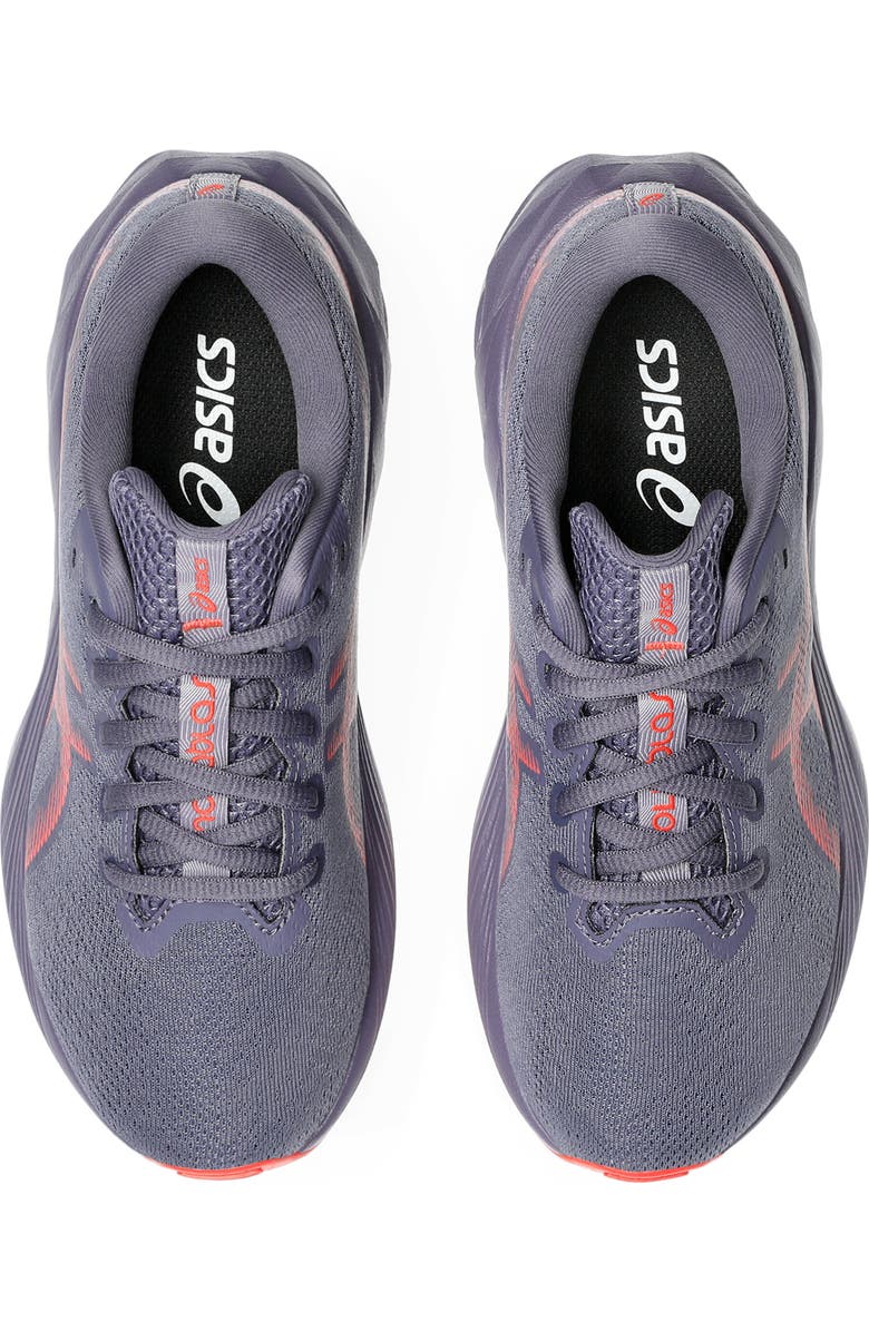 ASICS<sup>®</sup> NOVABLAST<sup>®</sup> 5 Running Shoe, Alternate, color, Greyish Purple/ Coral Reef