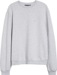 Acne Studios Faihra U Face Patch Fleece Sweatshirt