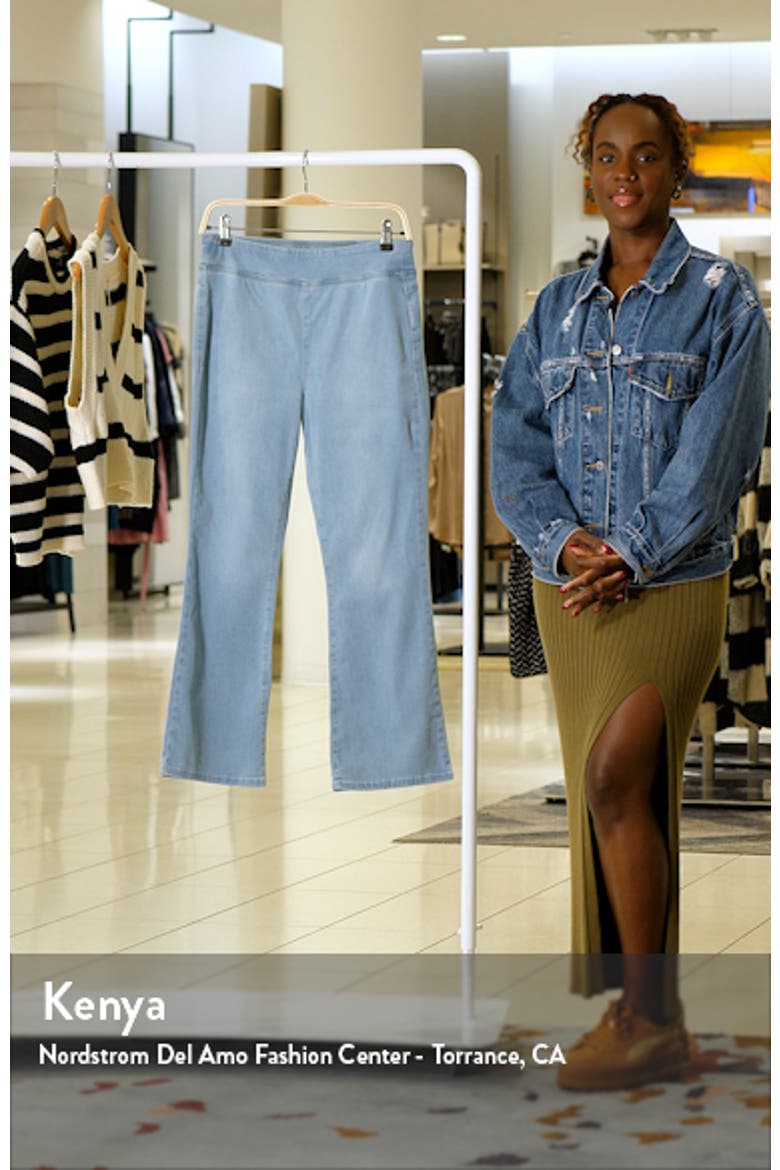 In My Feelings Crop Flare Jeans video