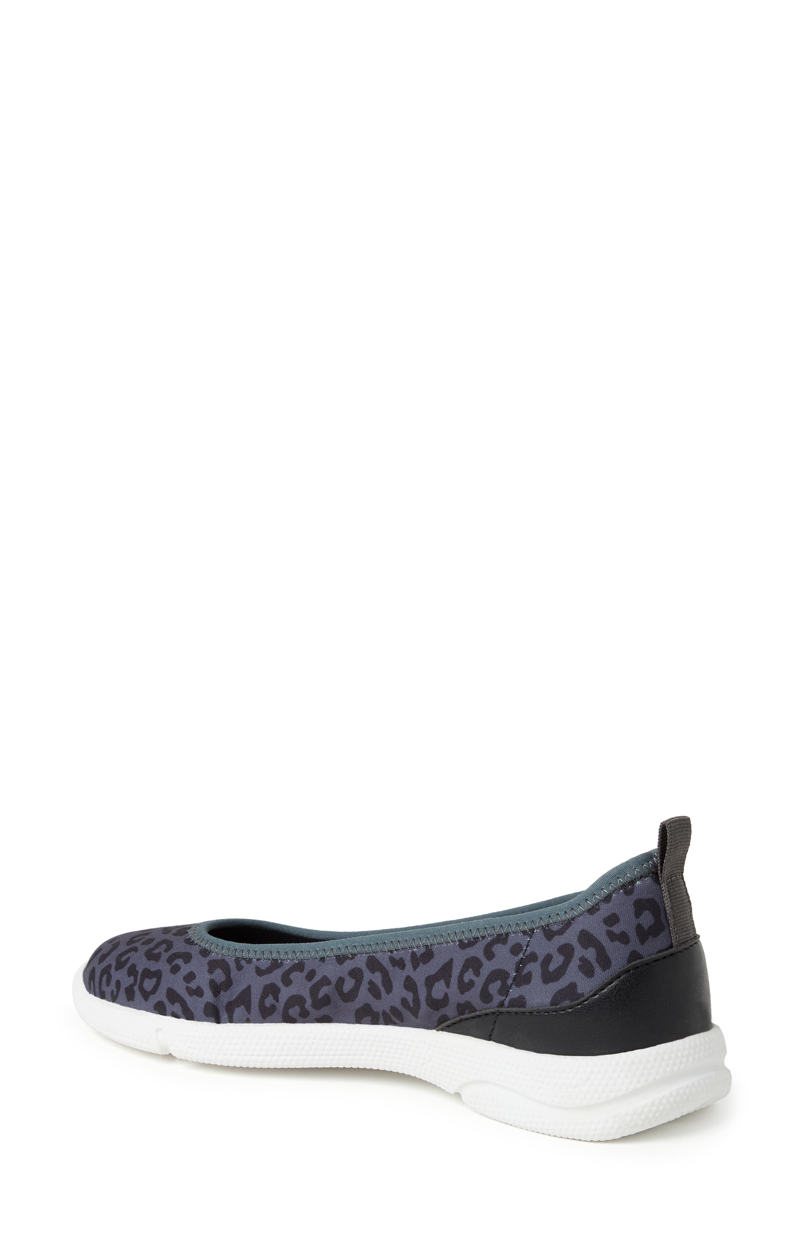 ORIGINAL COMFORT BY DEARFOAMS Mia Easy Foam Flat, Alternate, color, Grey Leopard