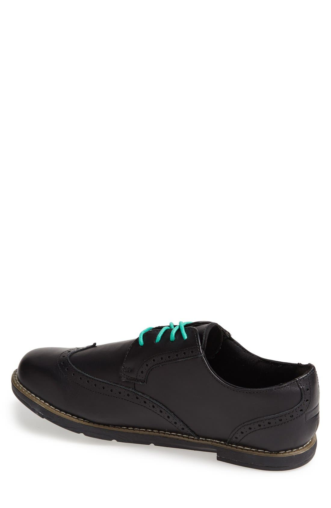 TRUE linkswear 'True Gent - Wingtip' Waterproof Golf Shoe, Alternate, color, 