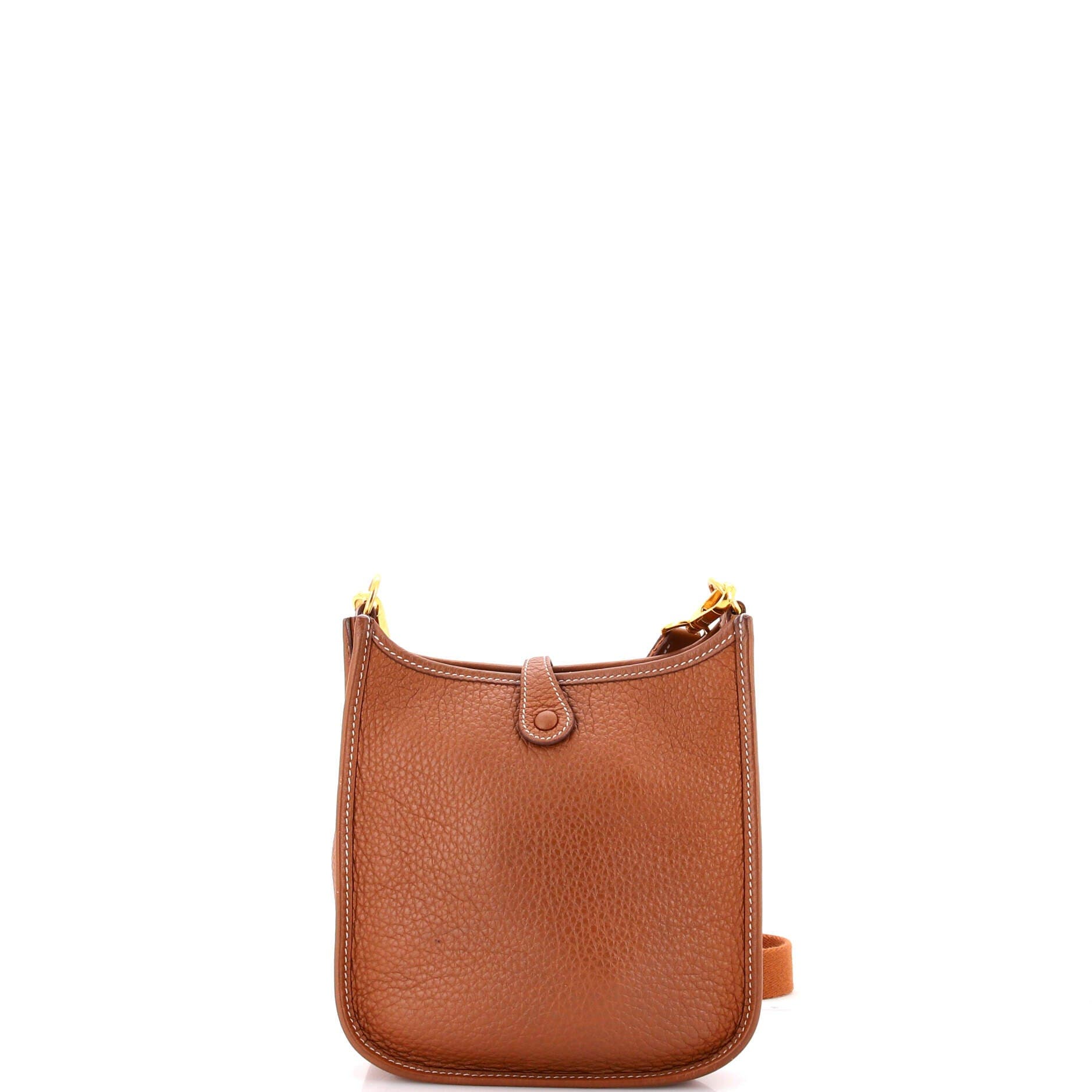 Pre-Owned Hermes Evelyne Bag Gen III Clemence TPM, Alternate, color, Gold
