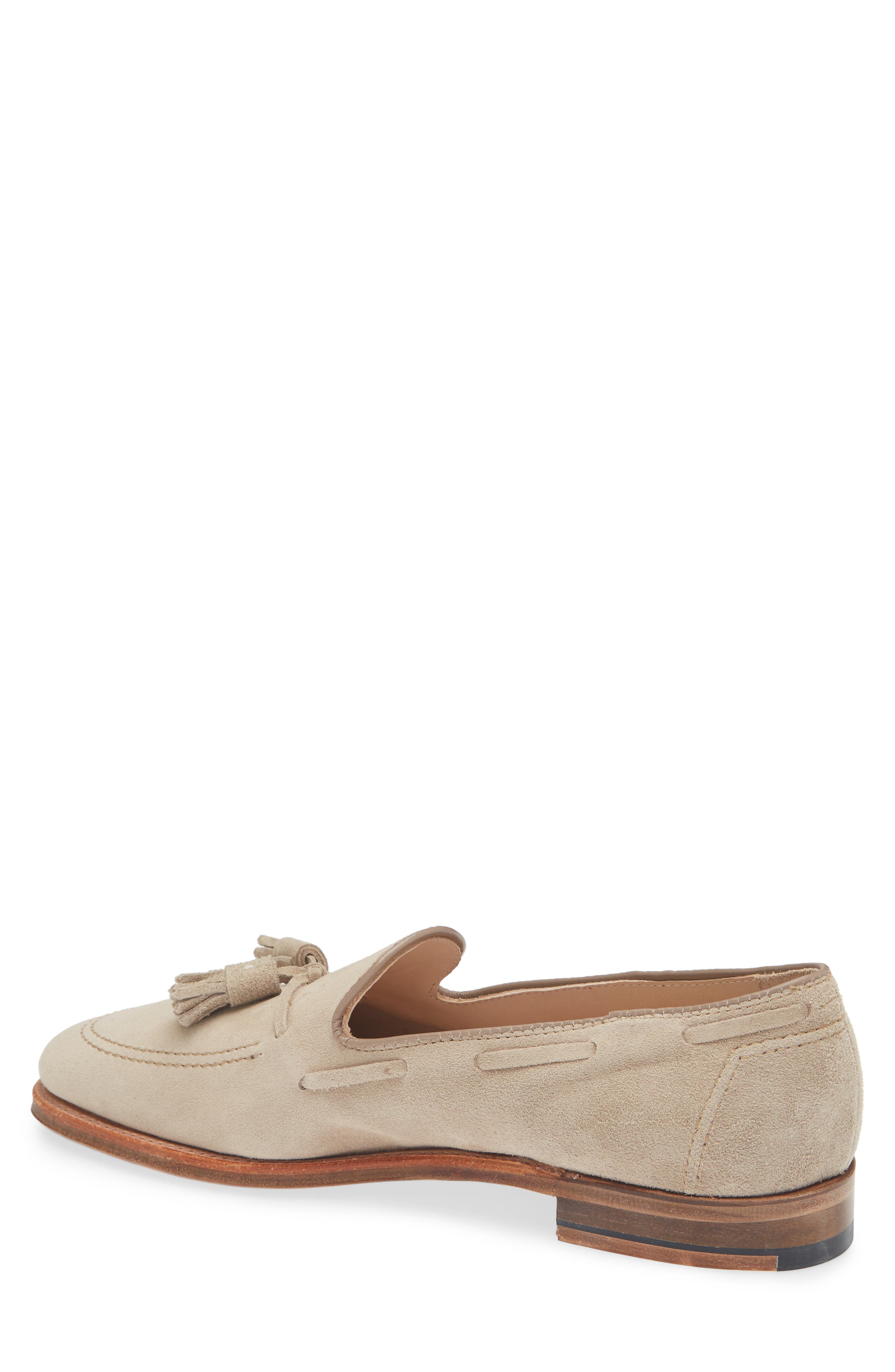 Alden Tassel Loafer, Alternate, color, Milkshake