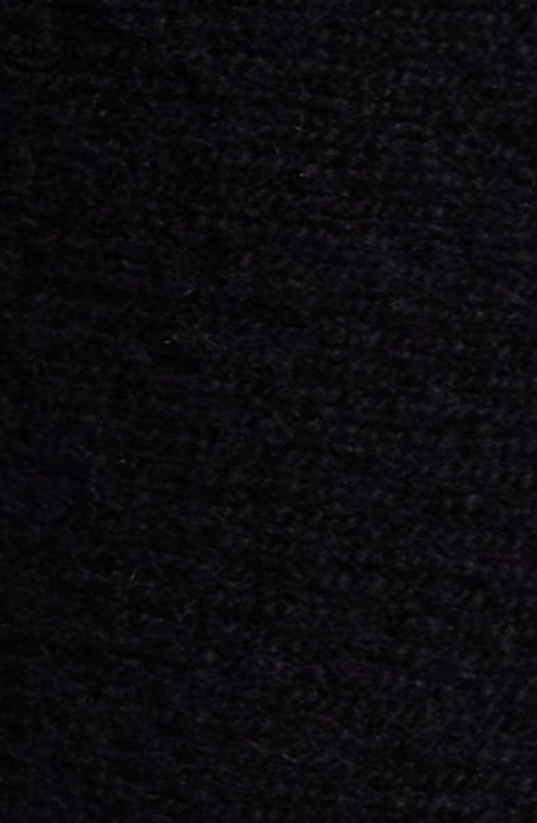 rag & bone Bridget Wool Blend Midi Skirt, Alternate, color, Black