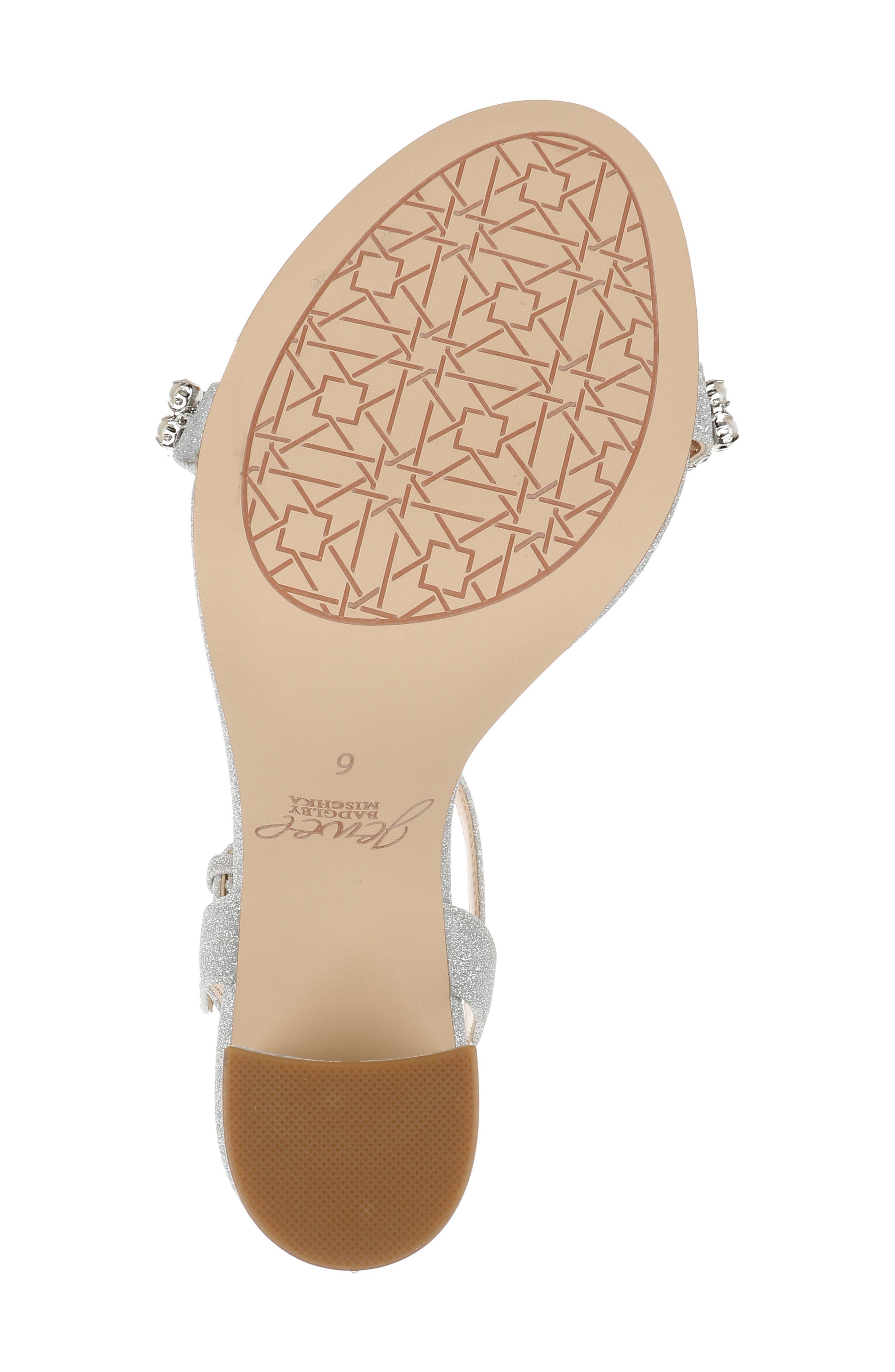 Jewel Badgley Mischka Dee Ankle Strap Sandal, Alternate, color, 