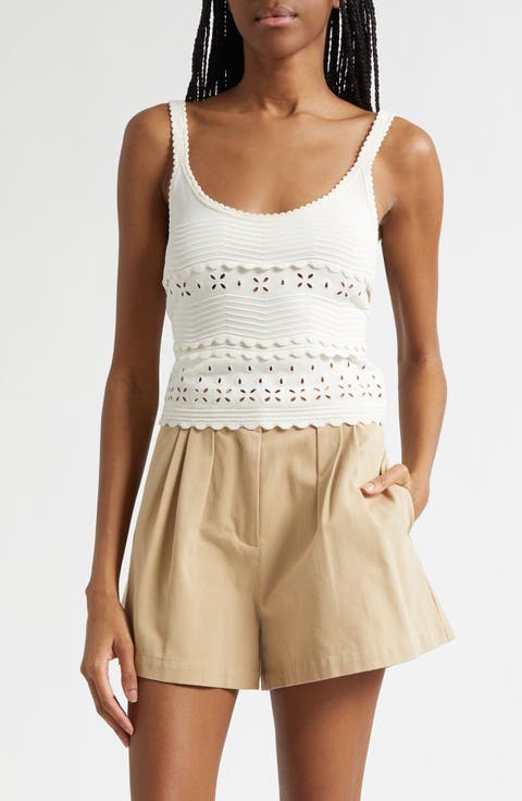 Sea Eyelet Camisole