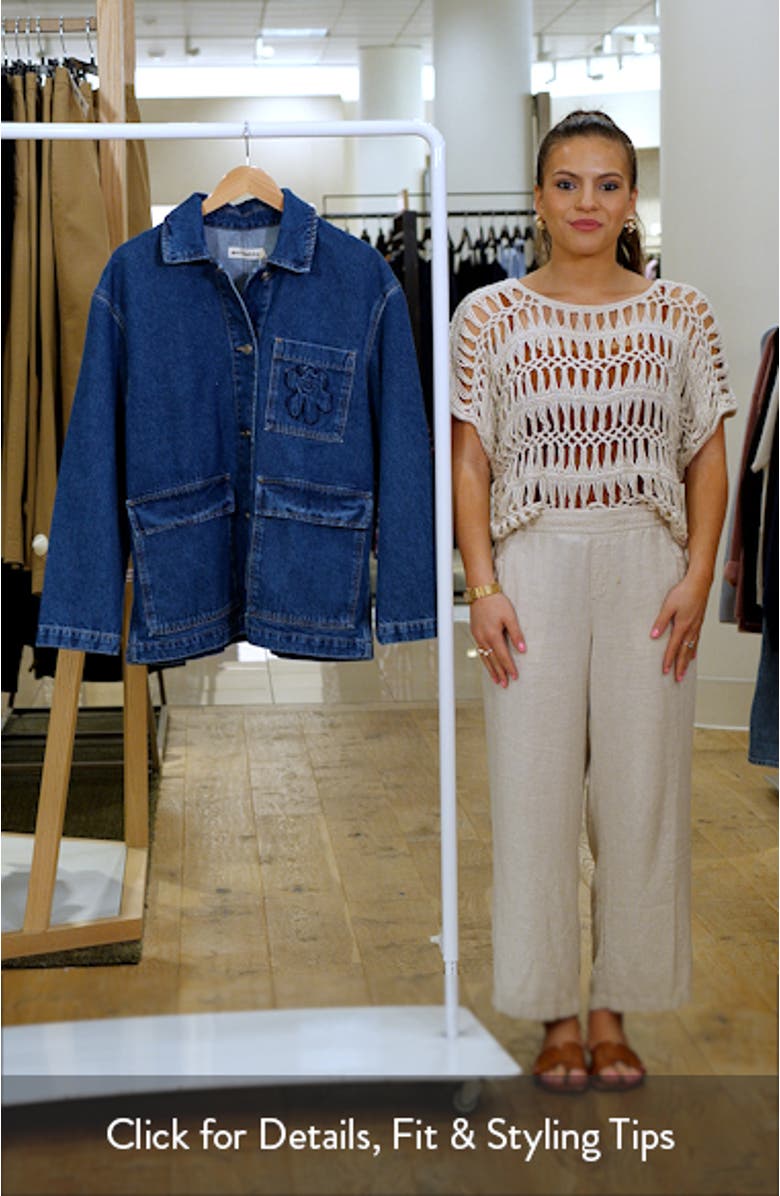 Maridenim Poweri Unikko Denim Jacket, sales video thumbnail