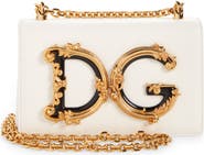 Dolce&Gabbana Logo Leather Crossbody Bag