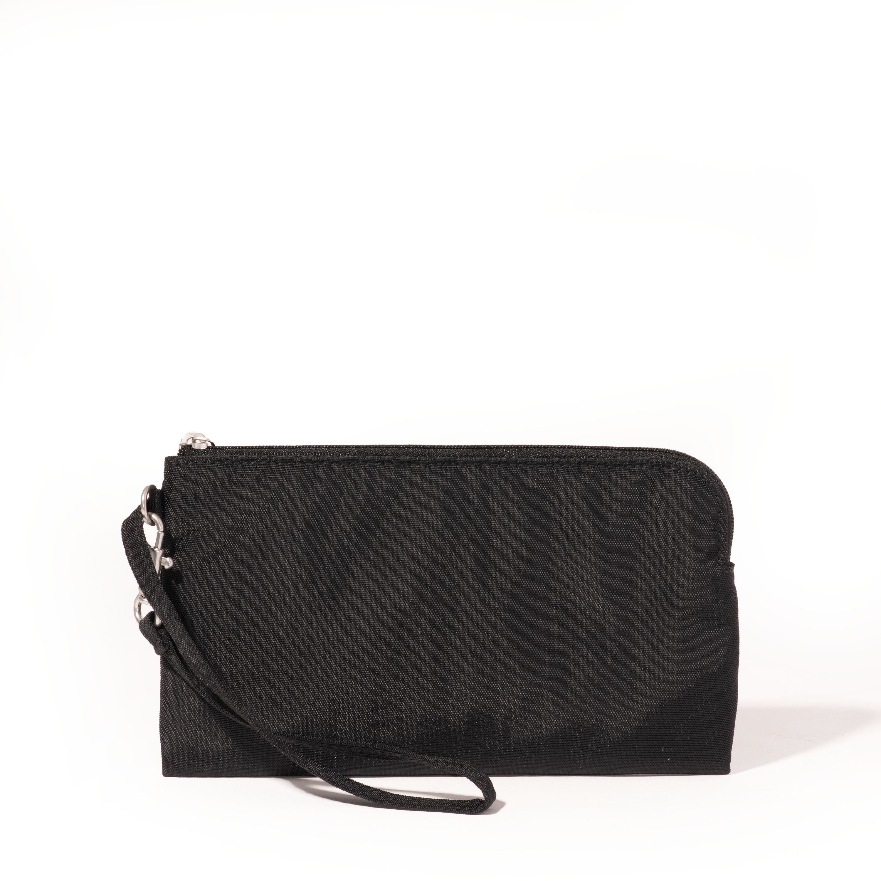 BAGGALLINI RFID Wristlet Wallet, Alternate, color, Black
