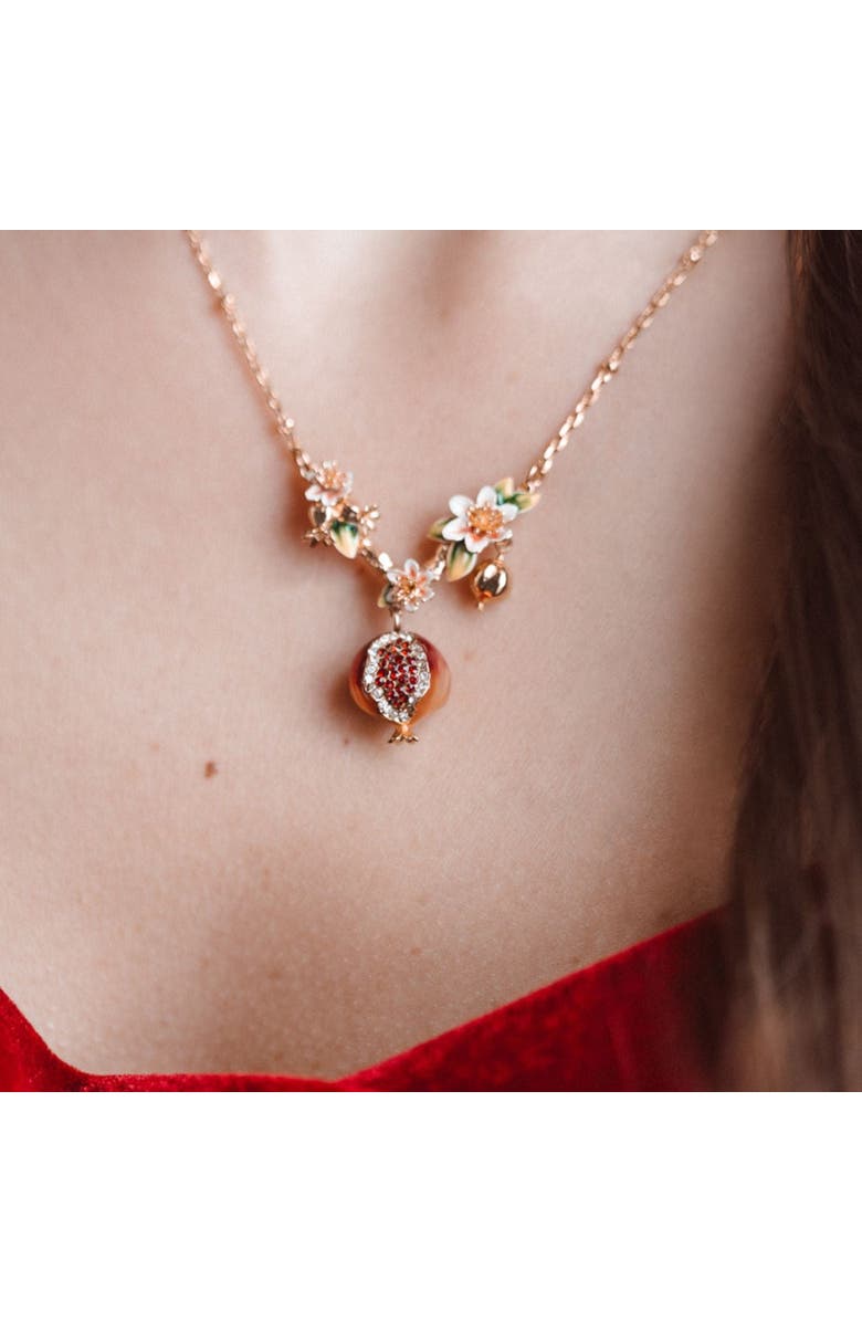 Bill Skinner Studio Pomegranate Necklace, Alternate, color, Pomegranate