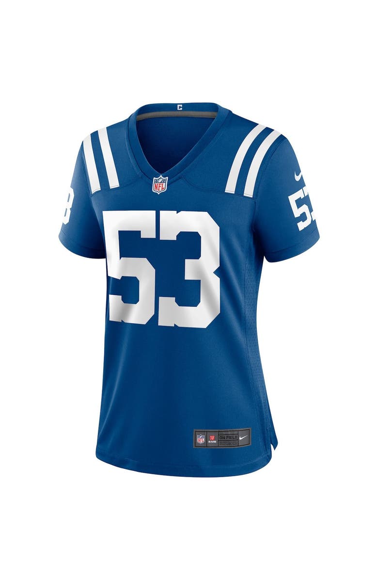 Nike Women's Nike Shaquille Leonard Royal Indianapolis Colts Player Game Jersey, Alternate, color, 