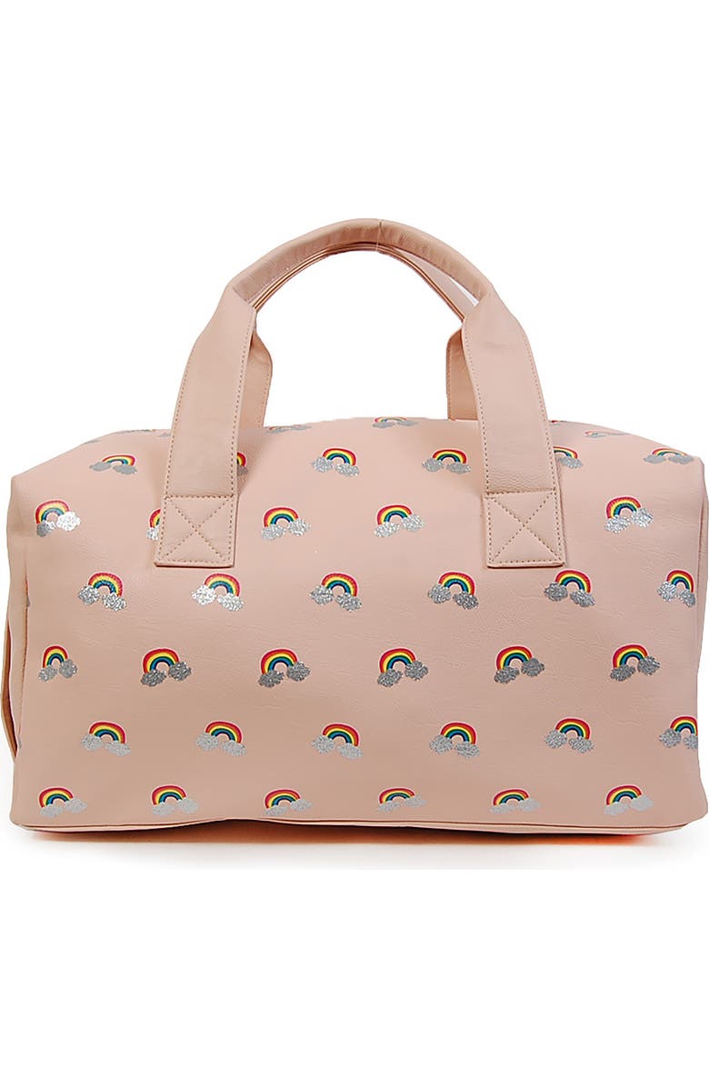 OMG Accessories OMG Rainbow Duffle Bag, Main, color,