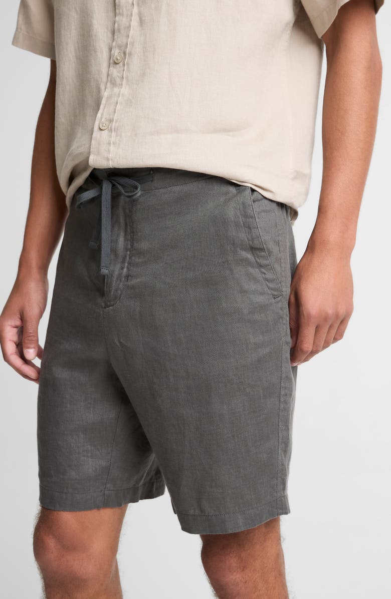 Vince Lightweight Hemp Shorts, Alternate, color, Slate