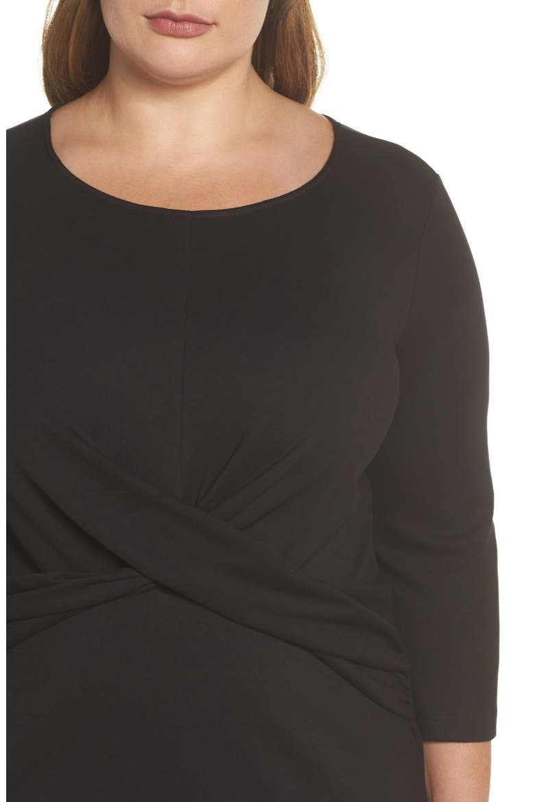 Gibson Sheath Dress, Alternate, color, BLACK