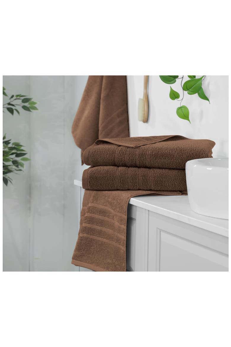 Ultimate 2-Pack Bath Towel Set, Alternate, color, CHOCOLATE
