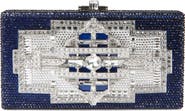 JUDITH LEIBER COUTURE Lillian Sleek Crystal Embellished Clutch