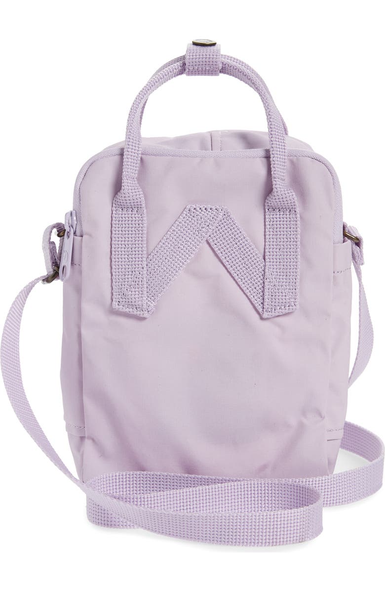 Fjällräven Kånken Water Repellent Sling Shoulder Bag, Alternate, color, Pastel Lavendar