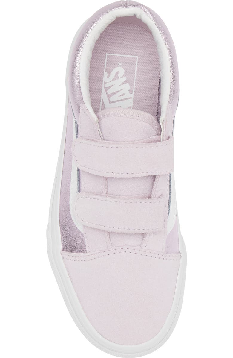 Vans Kids' Old Skool V Metallic Sneaker, Alternate, color,