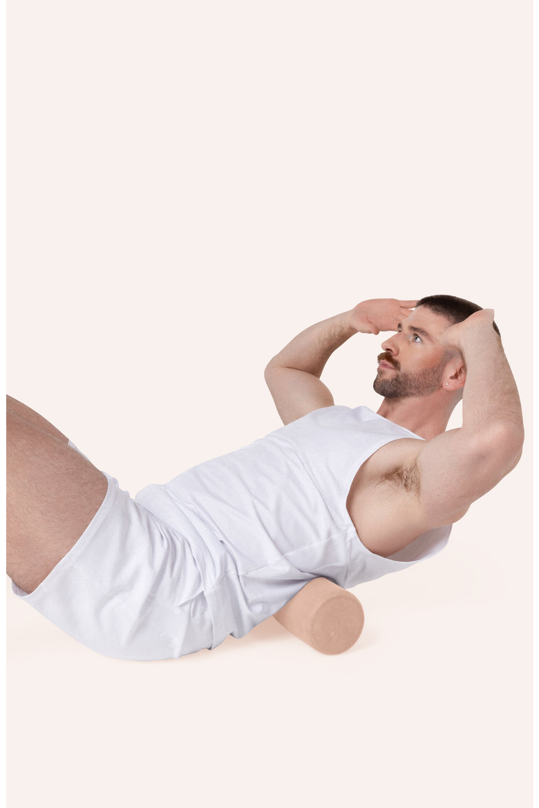 The Hourglass Foam Roller, Alternate, color, Sand