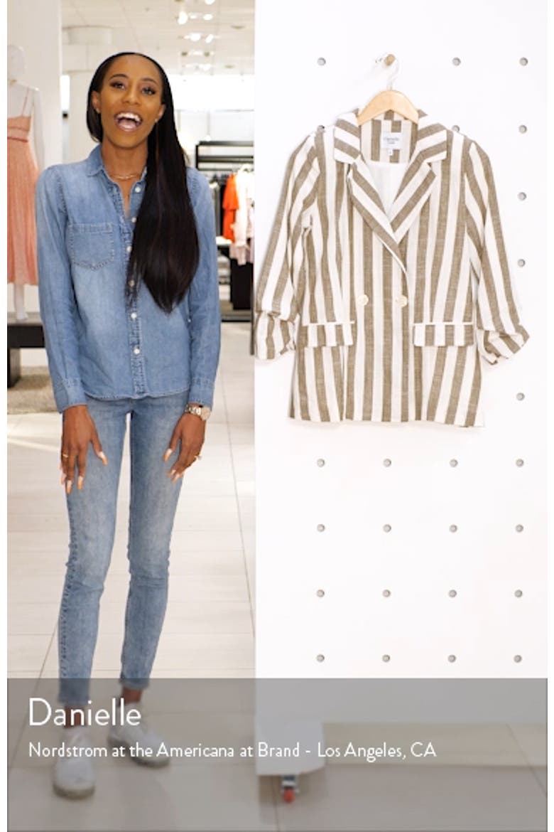 Chriselle Lim Cherie Stripe Blazer video