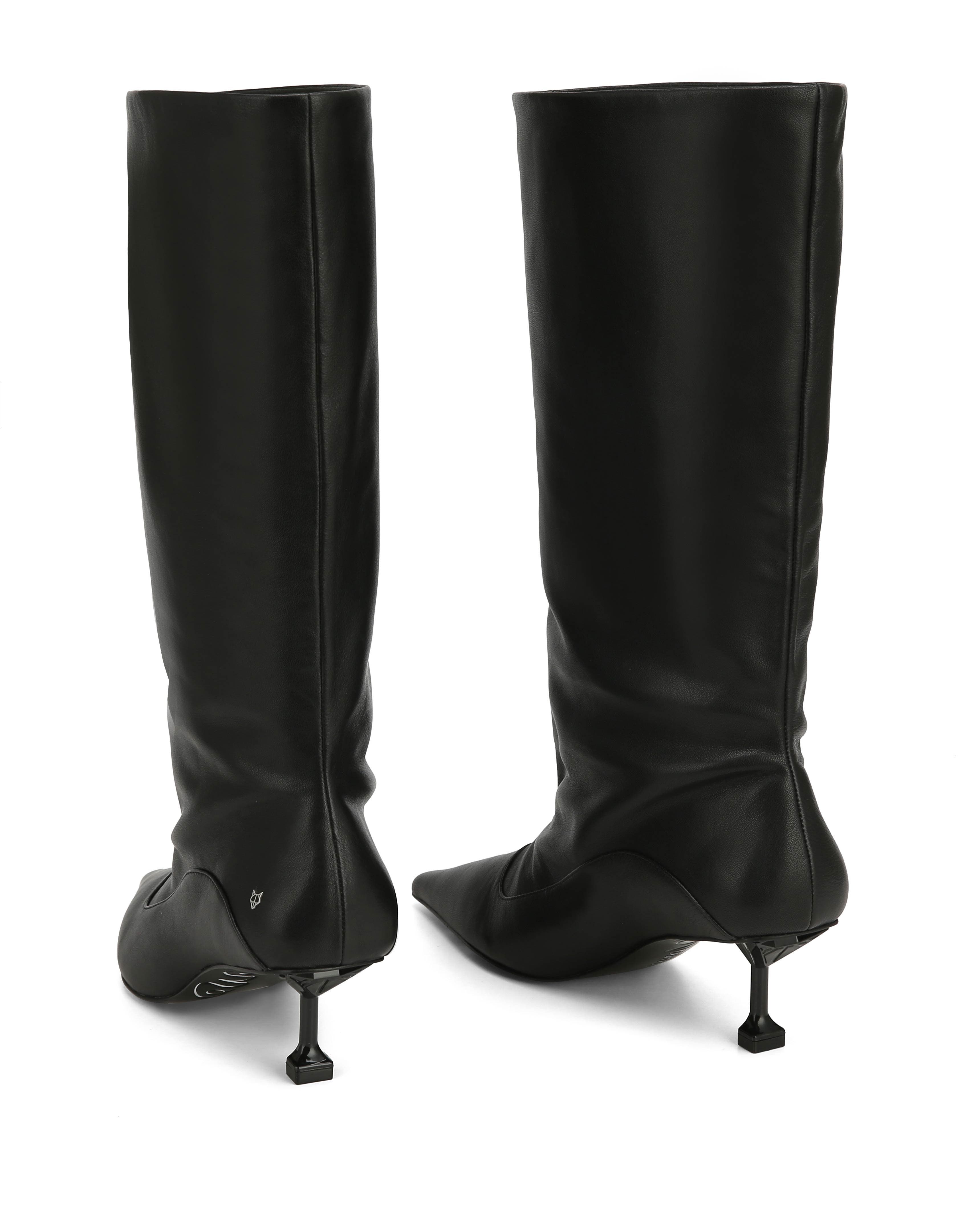 Naked Wolfe Tate Nappa Prince Leather Boot, Alternate, color, Black