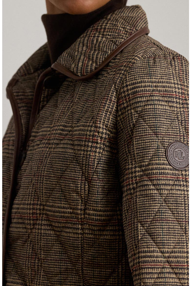 Quilted Jacket, Alternate, color, HERITAGE PLAID