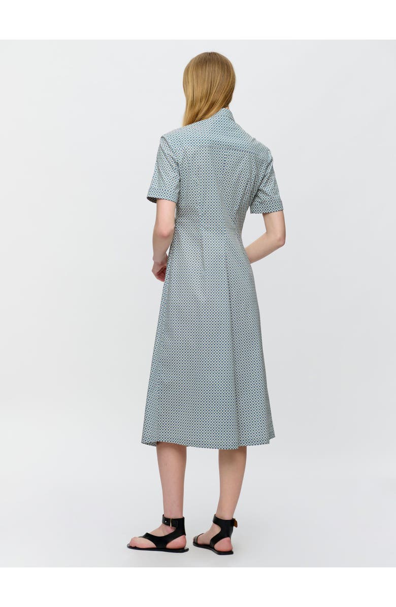 Callas Milano NOOR A-Line Print Shirtdress, Alternate, color, Blue Print