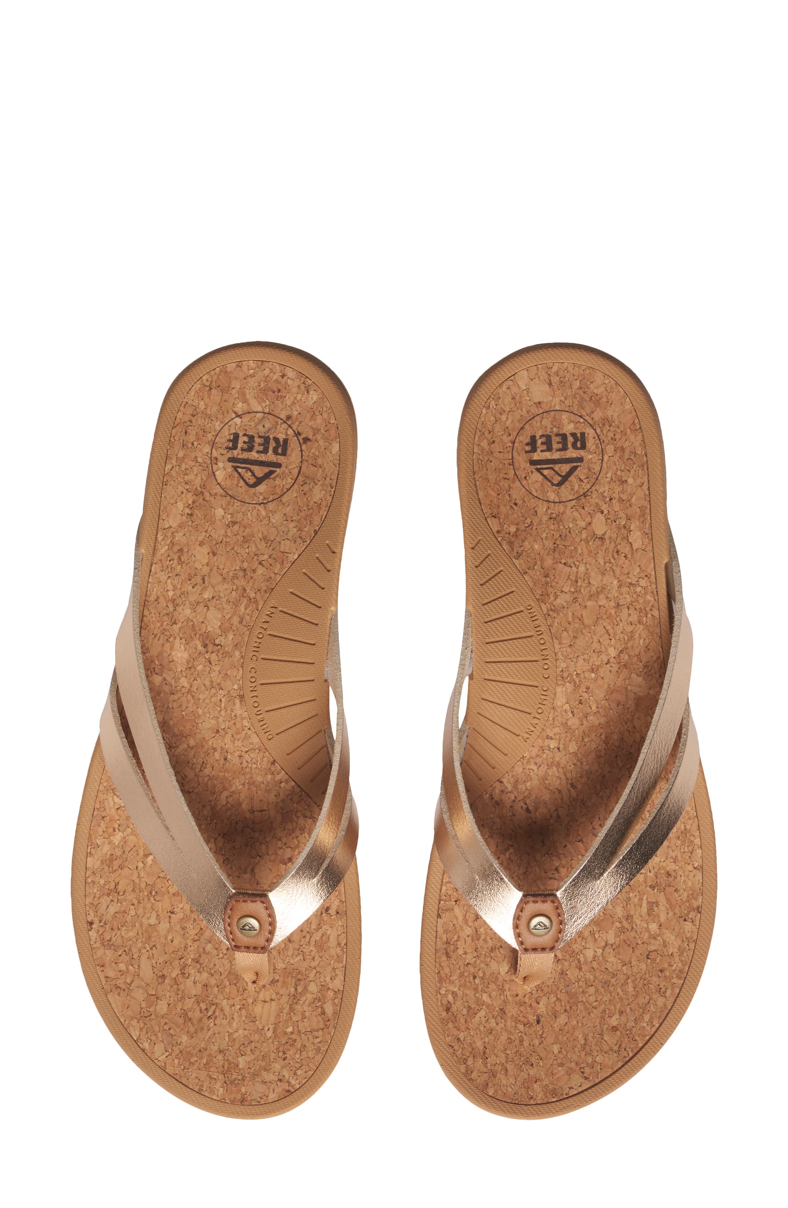Reef Pacific Joy Flip Flop Sandal, Alternate, color, Golden Hour