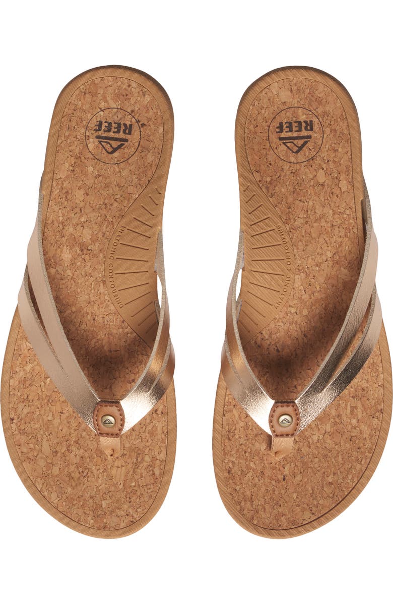Reef Pacific Joy Flip Flop Sandal, Alternate, color, Golden Hour