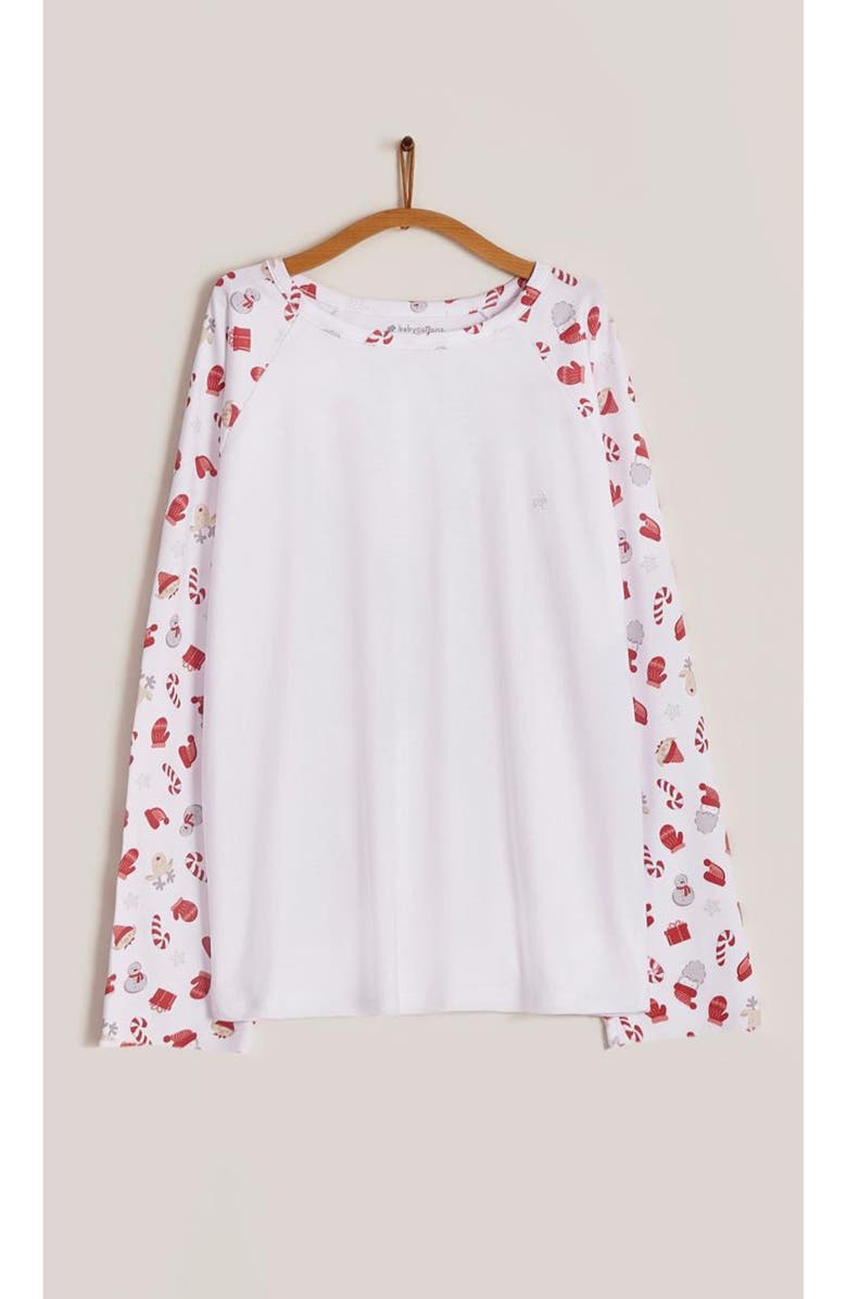 Babycottons Christmas Adult Long Pajamas for Adult, Main, color, 