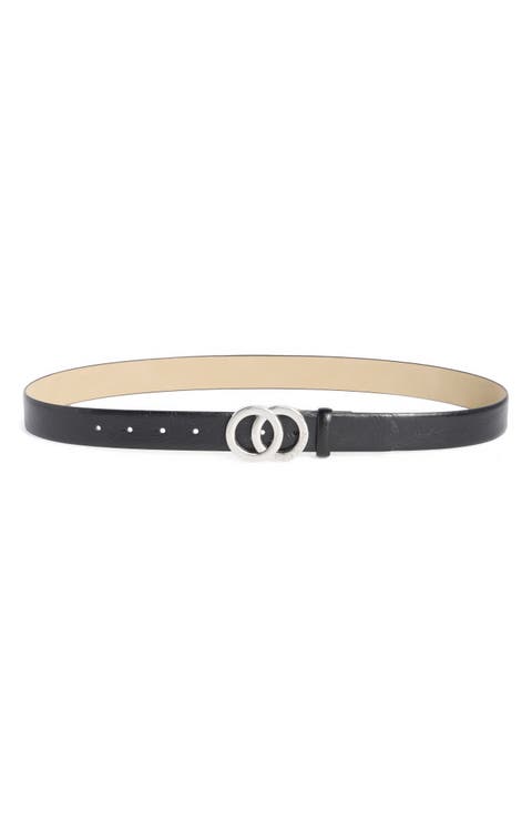 Logo O-Ring Buckle Belt