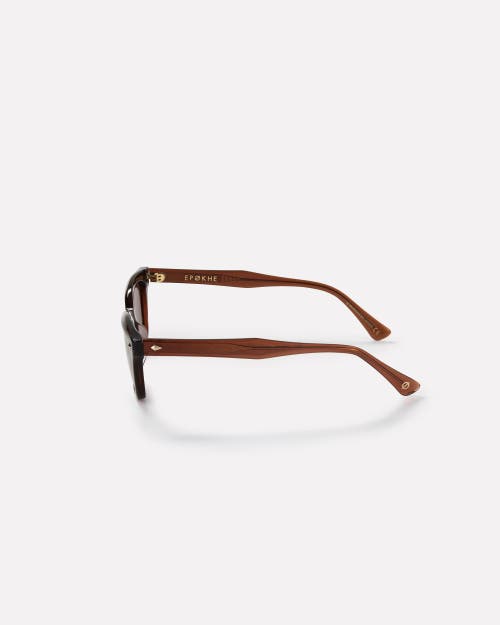 Epokhe Ceremony Sunglasses In Brown