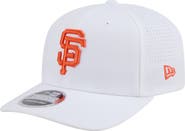 New Era Men's New Era White San Francisco Giants COOLERA 9SEVENTY Adjustable Hat