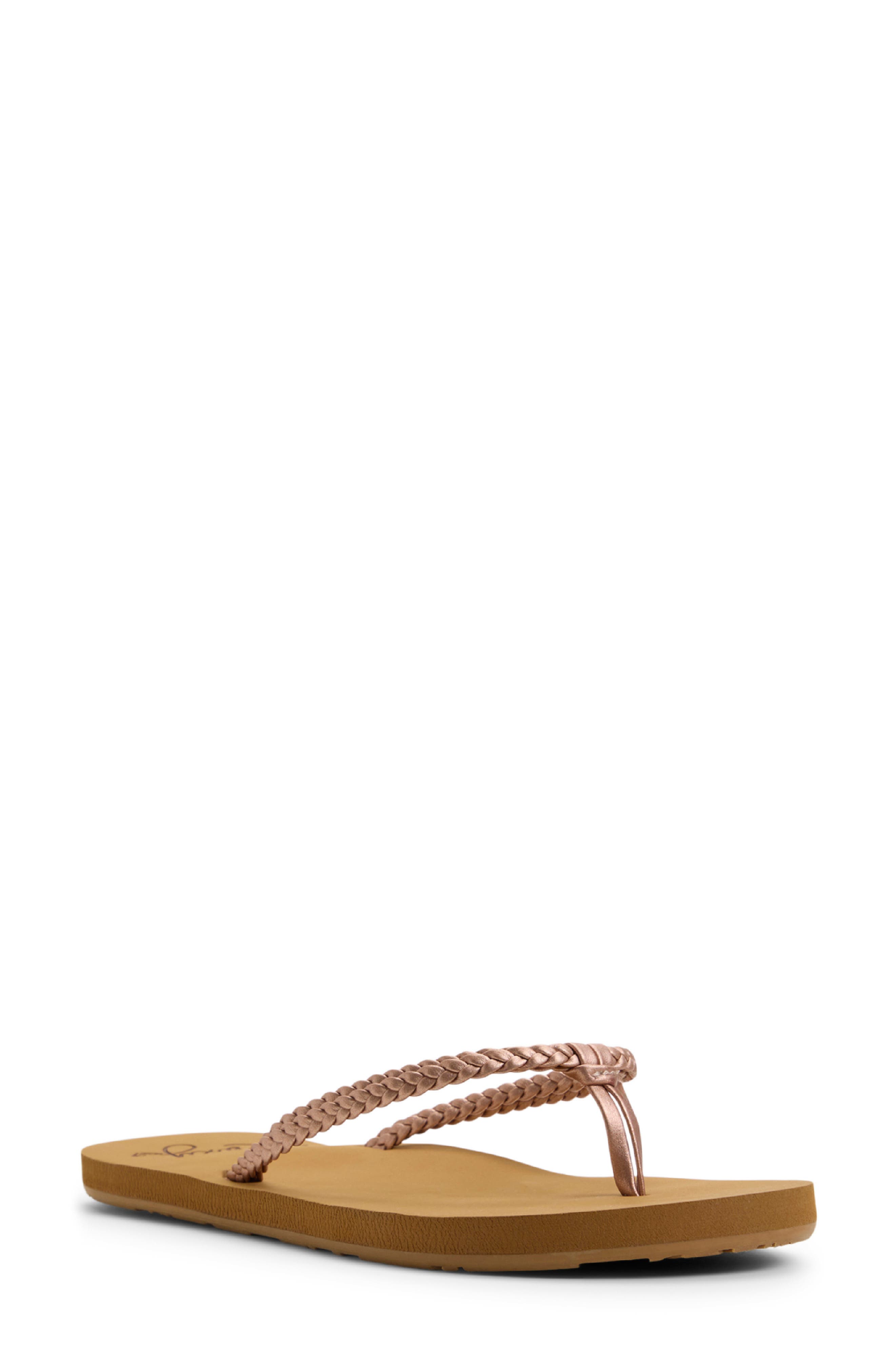 Roxy Costas Flip Flop In Brown