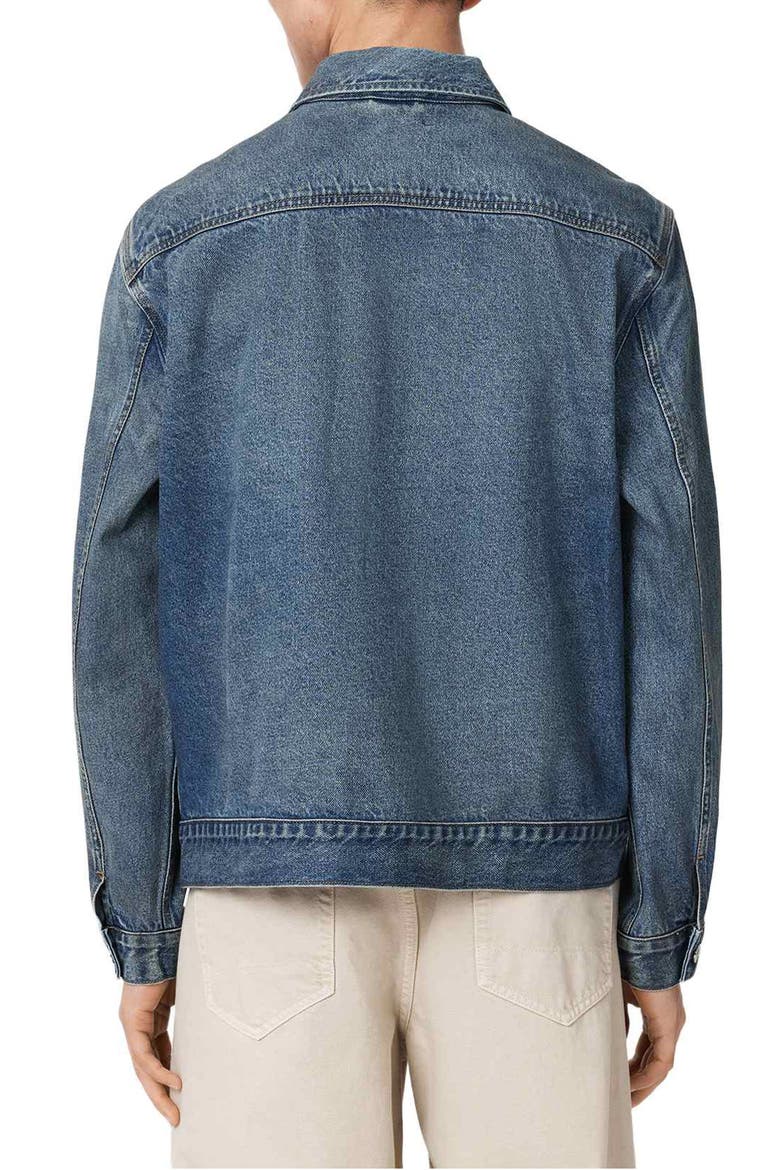 Roth Denim Jacket, Alternate, color, DARK INDIGO