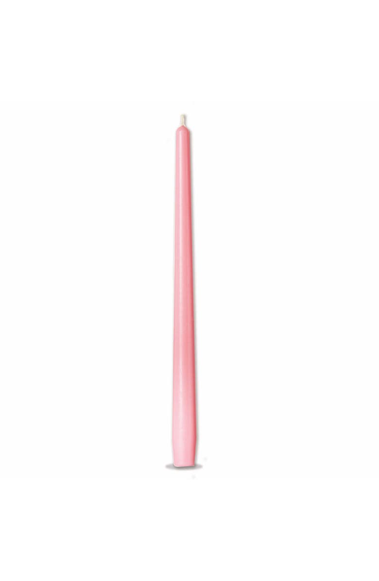 tag Color Studio Traditional Taper Unscented Pink Candle Set, Alternate, color, Pink