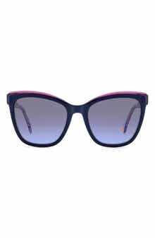 HER 0188/S 55mm Gradient Rectangular Sunglasses